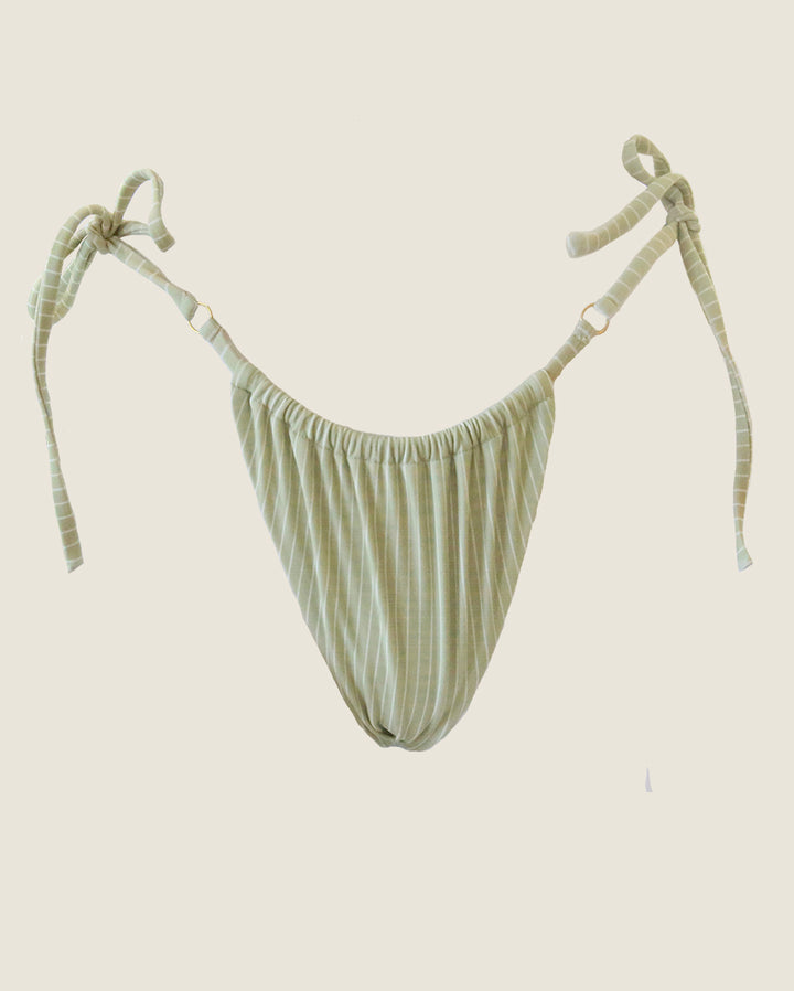 MONROE BOTTOM | Riviera Stripe Olive