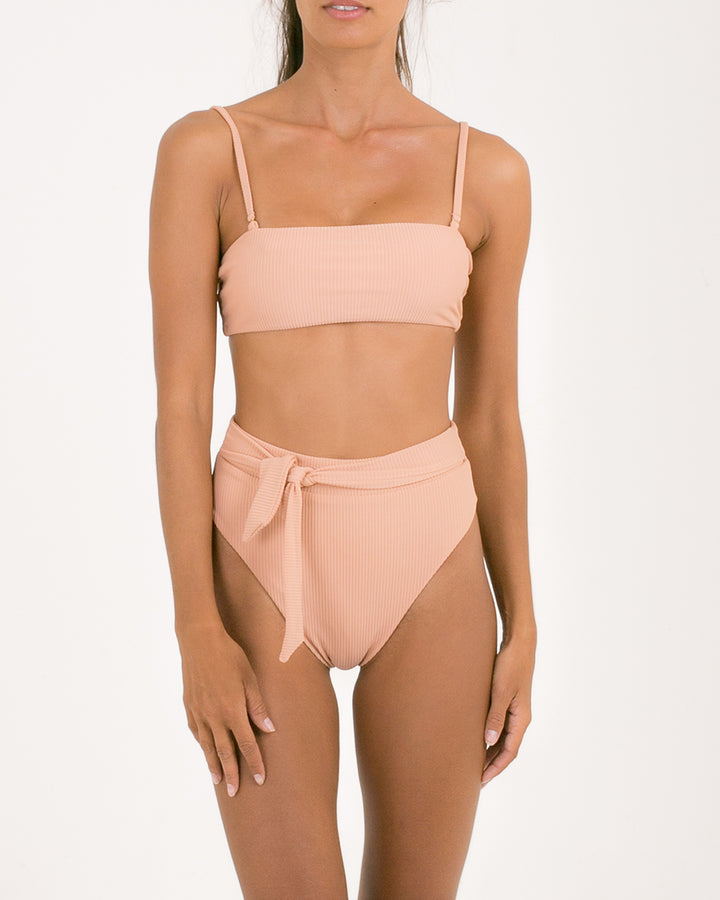 MAURA TOP | Apricot Ribbed
